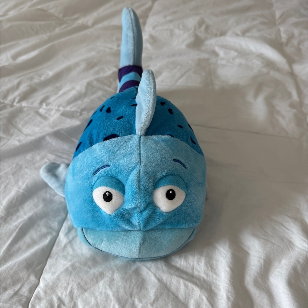 Kohl’s Cares Blue Narwhal Plush Stuffed Animal Whale Soft Toy ~12” Long